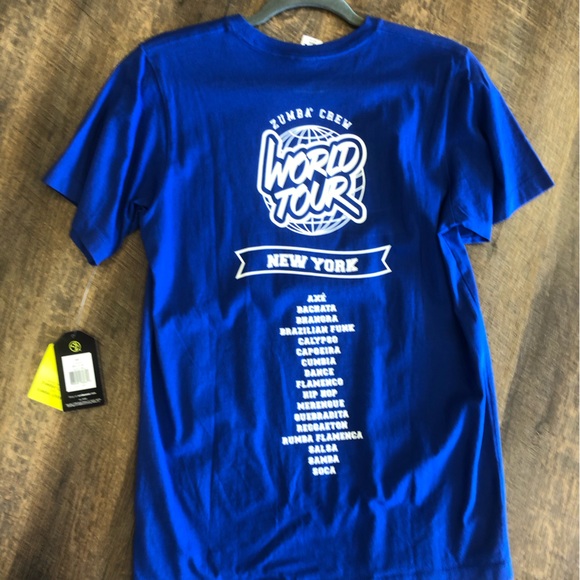 XS/S ZUMBA T Shirt - Picture 2 of 3